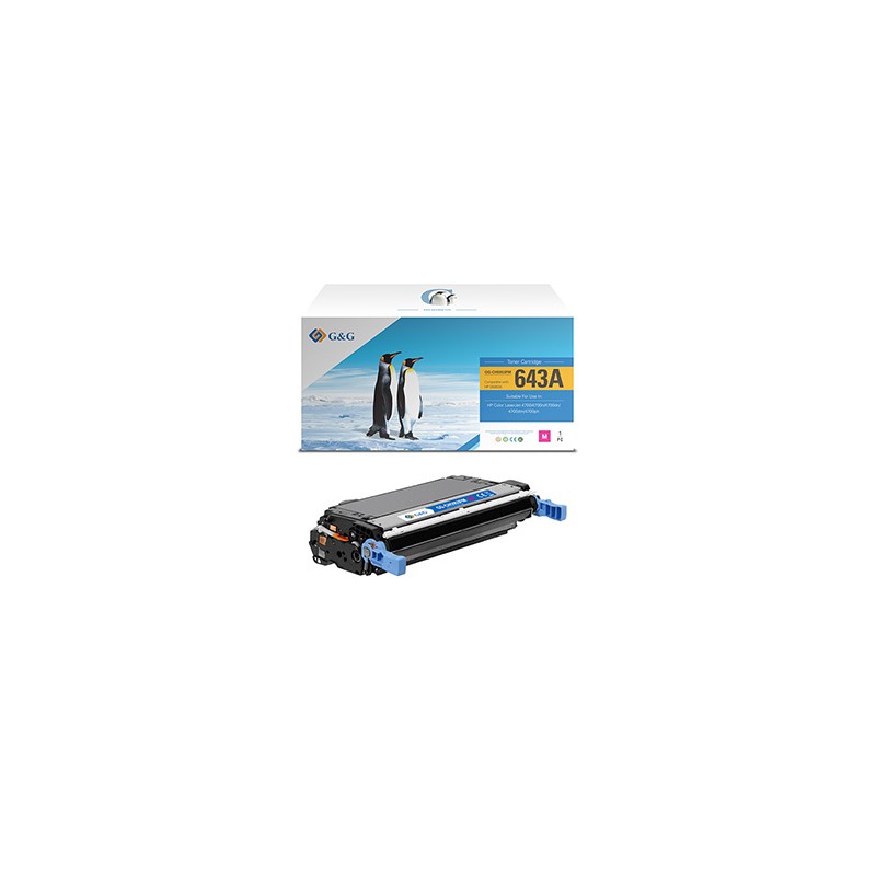 G&G kompatybilny toner z HP Q5953A, NT-CH5953FM, HP 643A, magenta, 10000s