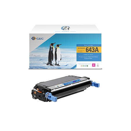 G&G kompatybilny toner z HP Q5953A, NT-CH5953FM, HP 643A, magenta, 10000s