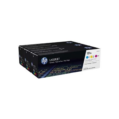 HP oryginalny toner U0SL1AM, HP 131A CMY, CMY, 5400 (3x1800)s, 3szt