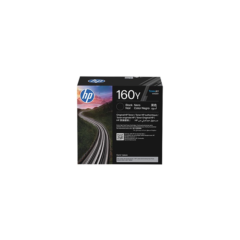 HP oryginalny toner W1600Y, HP160Y, black, 38000s