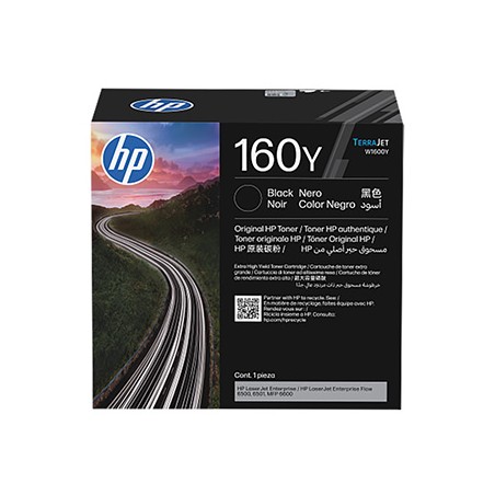 HP oryginalny toner W1600Y, HP160Y, black, 38000s