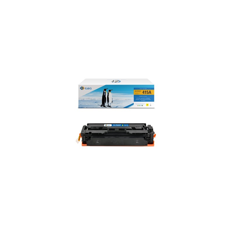 G&G kompatybilny toner z HP W2032A, NT-PH2032Y, HP 415A, yellow, 2100s