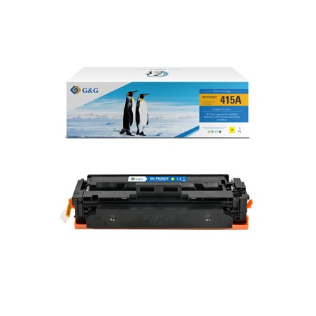 G&G kompatybilny toner z HP W2032A, NT-PH2032Y, HP 415A, yellow, 2100s, BEZ CHIP-A