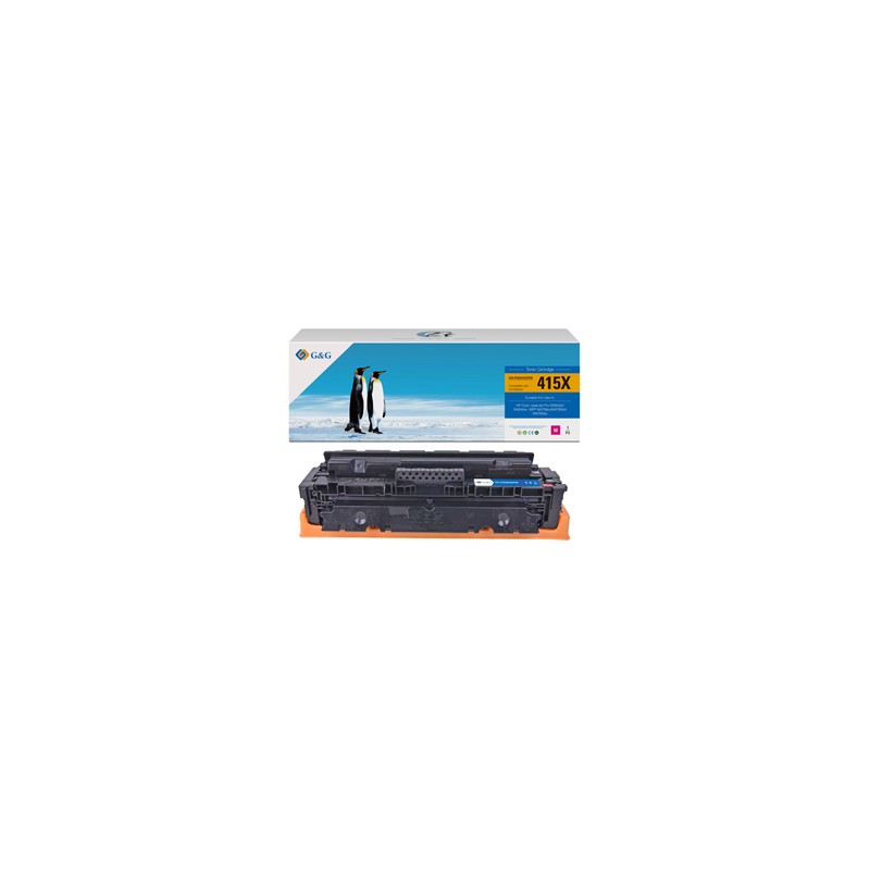 G&G kompatybilny toner z HP W2033X, NT-PH2033XFM, HP 415X, magenta, 6000s, high capacity