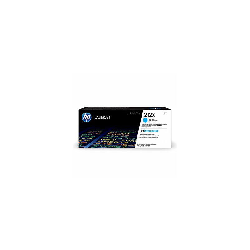 HP oryginalny toner W2121X, HP 212X, cyan, 10000s, high capacity