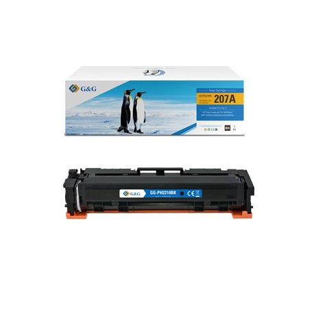 G&G kompatybilny toner z HP W2210A, NT-PH2210BK, HP 207A, black, 1350s