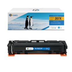 G&G kompatybilny toner z HP W2211X, NT-PH2211XC, HP 207X, cyan, 2450s