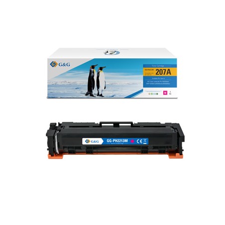 G&G kompatybilny toner z HP W2213A, NT-PH2213M, HP 207A, magenta, 1250s
