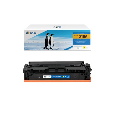 G&G kompatybilny toner z HP W2412A, NT-PH2412Y, HP 216A, yellow, 850s