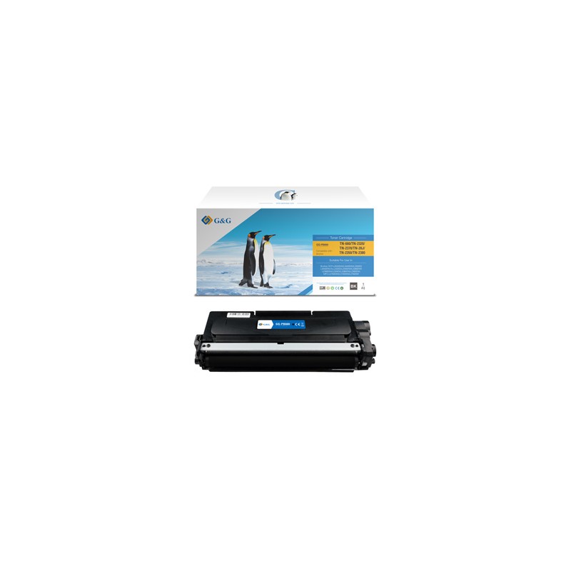 G&G kompatybilny toner z Brother TN2320, NT-PB660, black, 2600s