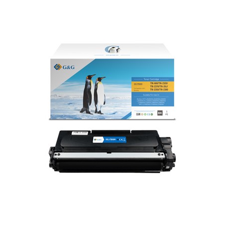 G&G kompatybilny toner z Brother TN2320, NT-PB660, black, 2600s