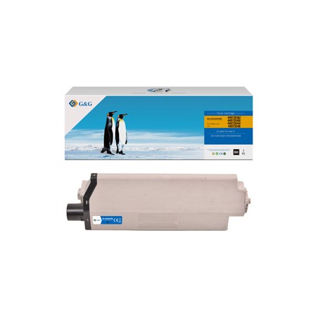 G&G kompatybilny toner z OKI 44973536, NT-COC301FBK, black, 2200s