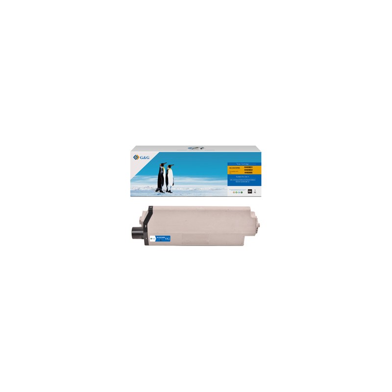 G&G kompatybilny toner z OKI 44469803, NT-COC310FBK, black, 3500s