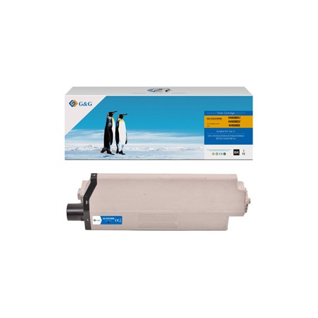 G&G kompatybilny toner z OKI 44469803, NT-COC310FBK, black, 3500s