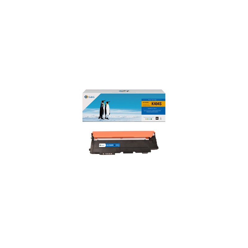 G&G kompatybilny toner z Samsung CLT-K404S, NT-PS404BK, black, 1500s