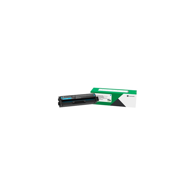 Lexmark oryginalny toner 20N20C0, cyan, 1500s, return
