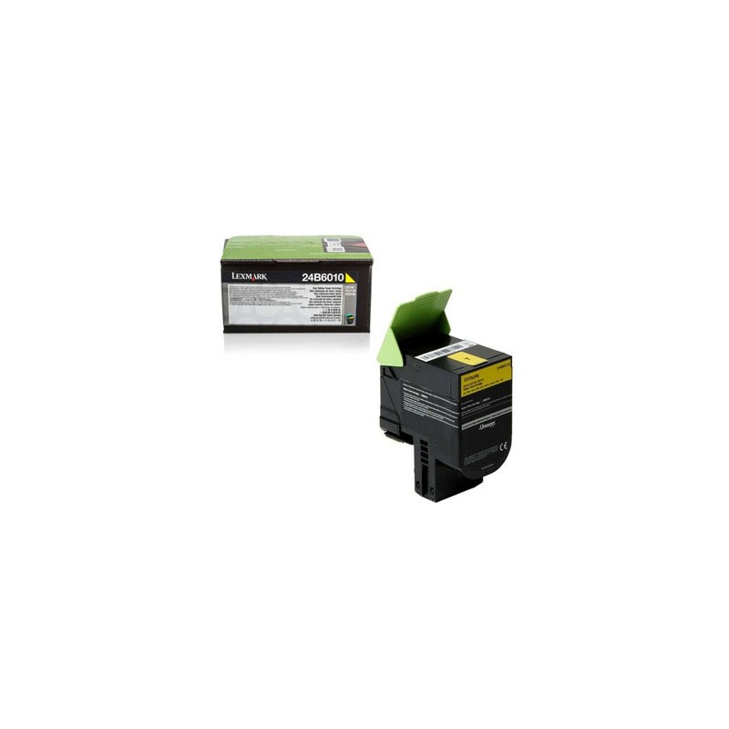 Lexmark oryginalny toner 24B6010, 24B6010, yellow, 3000s, high capacity