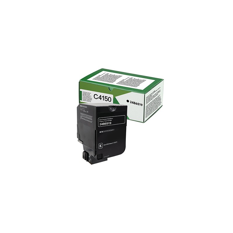 Lexmark oryginalny toner 24B6519, black, 10000s, high capacity, return