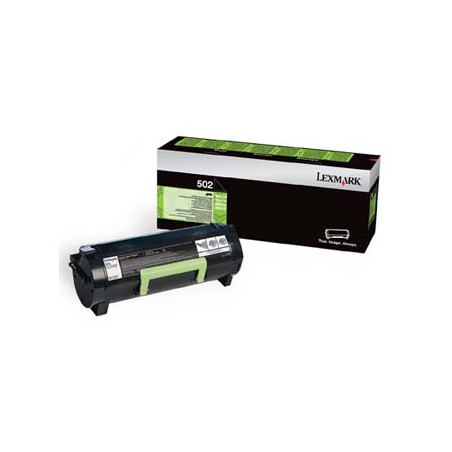 Lexmark oryginalny toner 50F2000, 502, black, 1500s, return