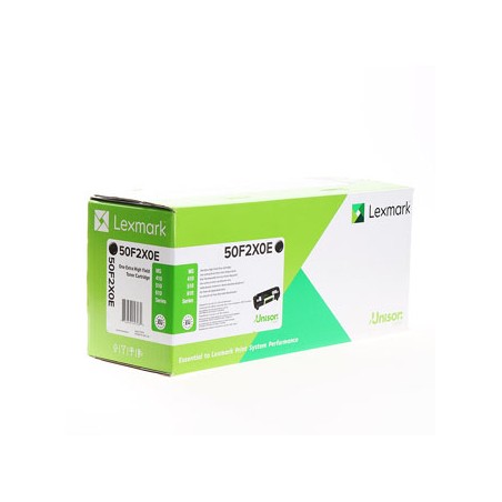Lexmark oryginalny toner 50F2X0E, black, 10000s, extra duża pojemność