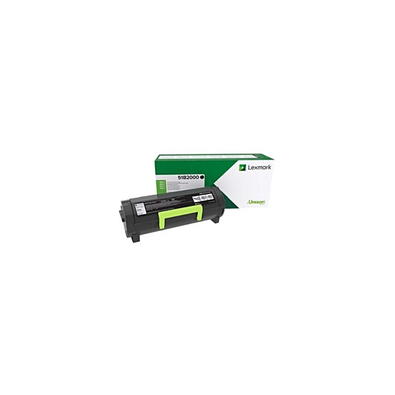Lexmark oryginalny toner 51B2000, black, 2500s