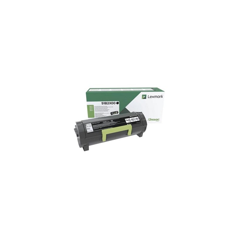 Lexmark oryginalny toner 51B2X00, black, 20000s, return
