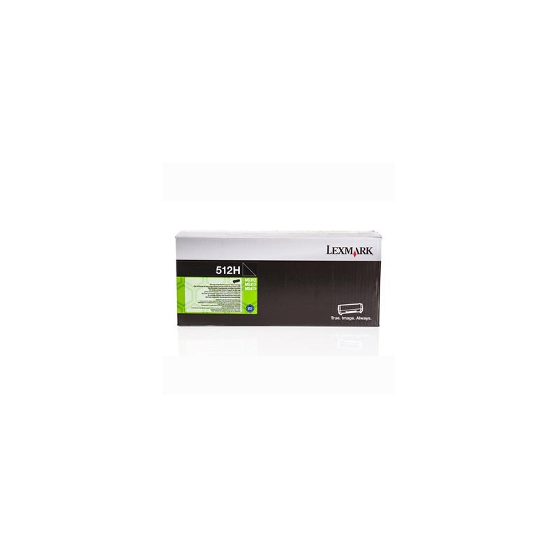 Lexmark oryginalny toner 51F2H00, black, 5000s, high capacity, return