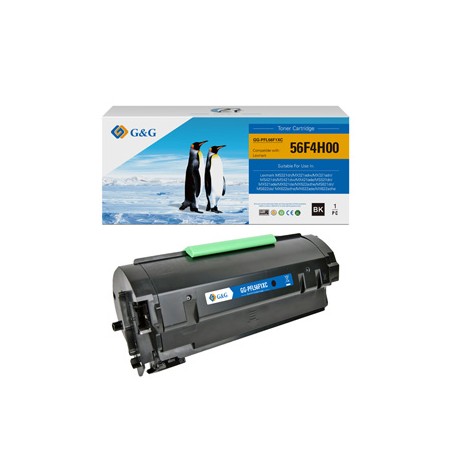 G&G kompatybilny toner z Lexmark 56F2H00, NT-PFL56F1XC, black, 15000s, high capacity
