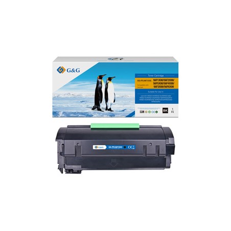 G&G kompatybilny toner z Lexmark 56F2X00, NT-PFL56F1XXC, 56F2X, black, 20000s, extra duża pojemność