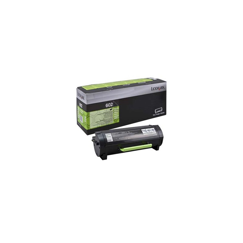 Lexmark oryginalny toner 60F2000, 602, black, 2500s, return