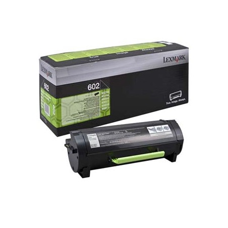 Lexmark oryginalny toner 60F2000, 602, black, 2500s, return