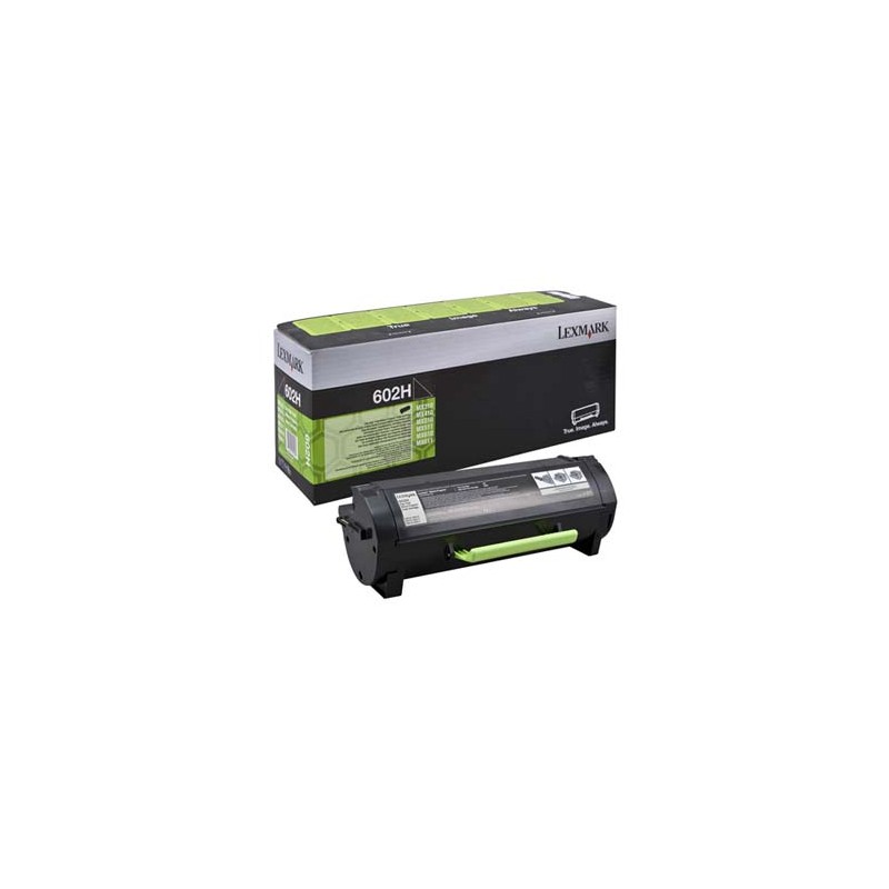 Lexmark oryginalny toner 60F2H00, 602H, black, 10000s, high capacity, return