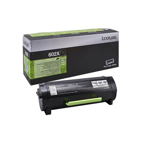 Lexmark oryginalny toner 60F2X00, 602X, black, 20000s, extra duża pojemność, return