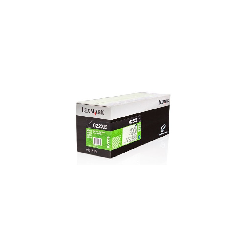 Lexmark oryginalny toner 62D2X0E, black, 45000s, kartridż korporacyjny, extra duża pojemność
