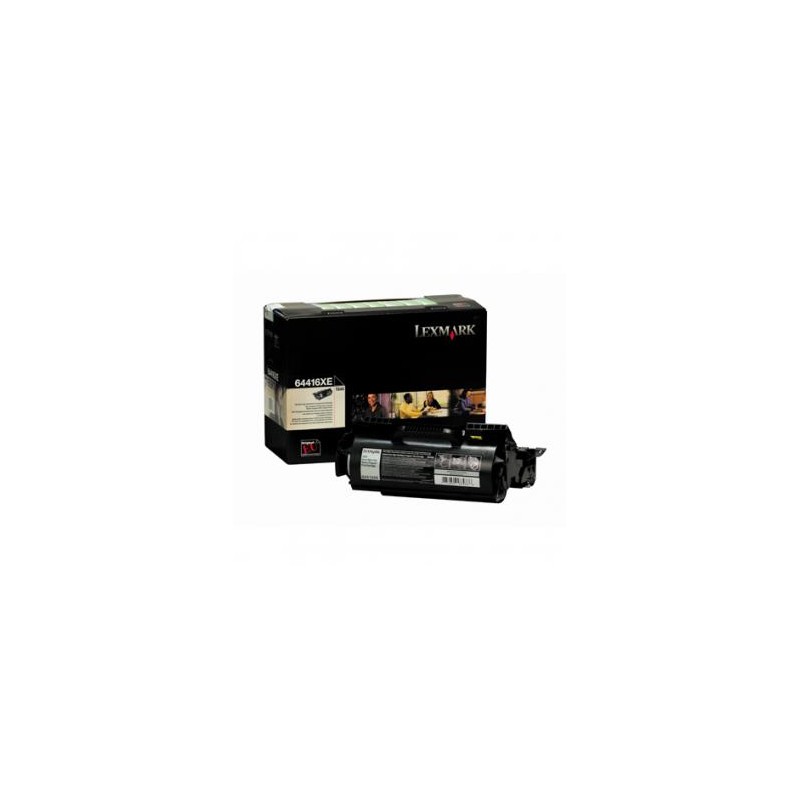 Lexmark oryginalny toner 64416XE, black, 32000s, return
