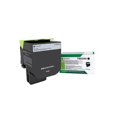 Lexmark oryginalny toner 71B2XK0, black, 8000s, return