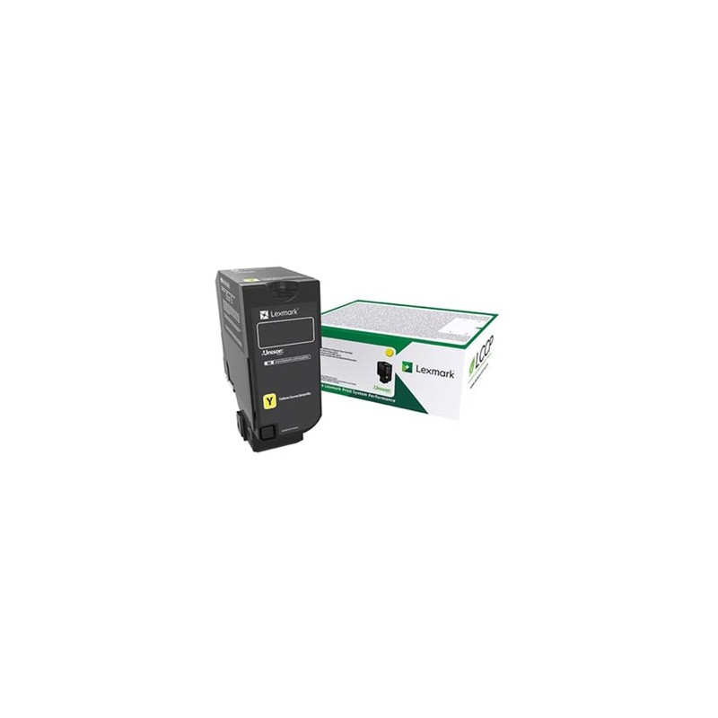 Lexmark oryginalny toner 73B20Y0, yellow, 15000s, return