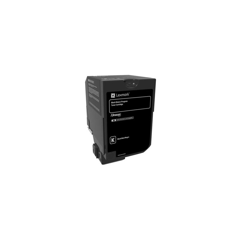 Lexmark oryginalny toner 74C20K0, black, 3000s, return