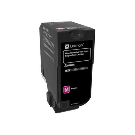 Lexmark oryginalny toner 74C20M0, magenta, 3000s, return