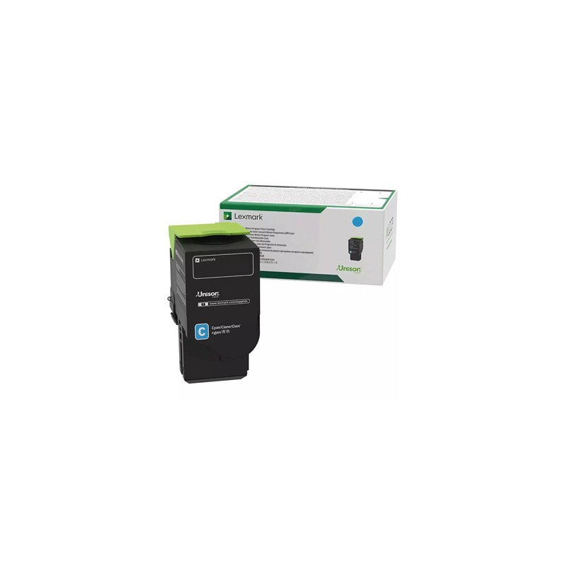 Lexmark oryginalny toner 75M20C0, cyan, 2000s, return