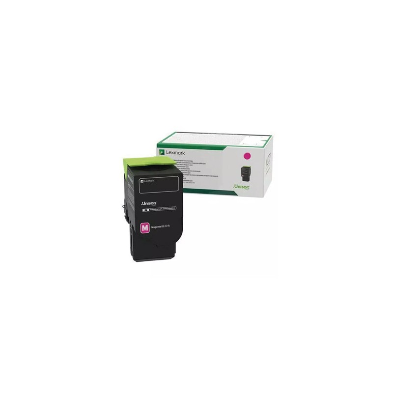 Lexmark oryginalny toner 75M20M0, magenta, 2000s, return