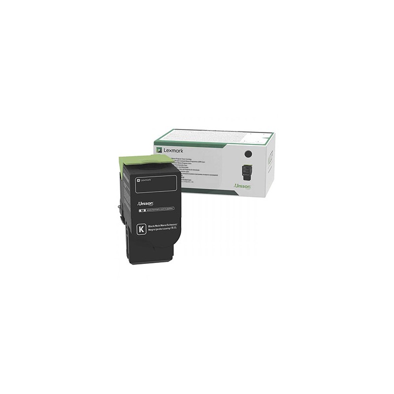 Lexmark oryginalny toner 78C20K0, black, 2000s, return