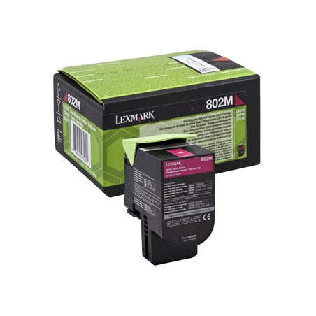 Lexmark oryginalny toner 80C0S20, cyan, 2000s