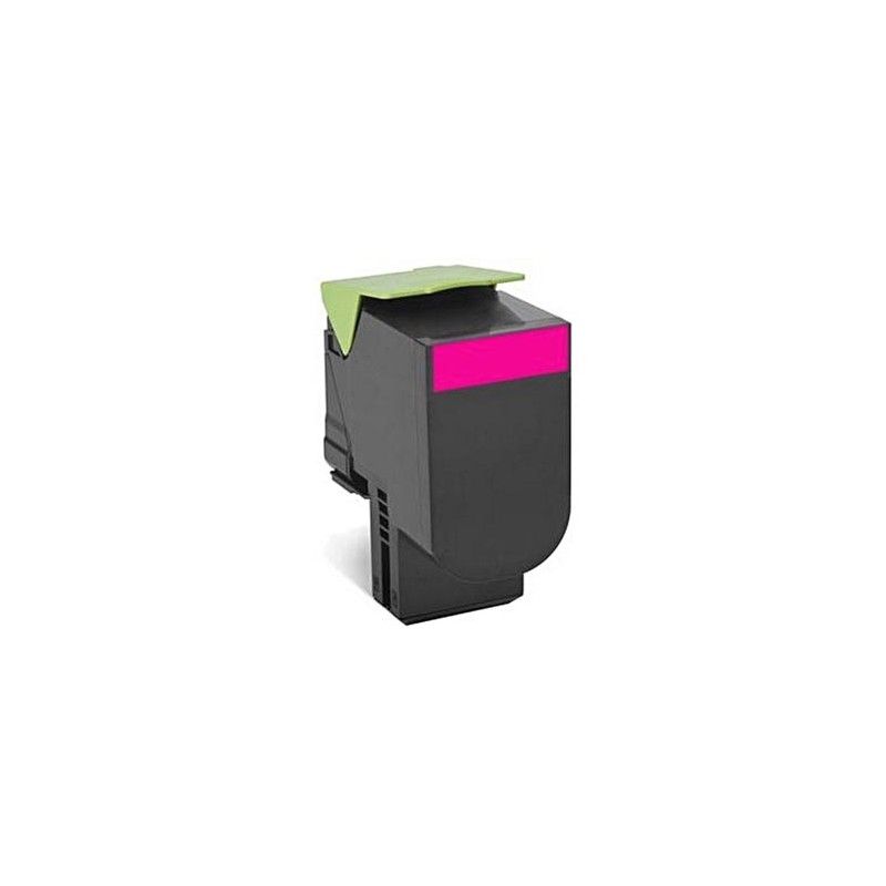 Lexmark oryginalny toner 80C2HME, magenta, 3000s