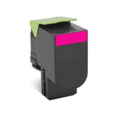 Lexmark oryginalny toner 80C2HME, magenta, 3000s