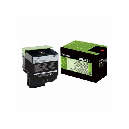 Lexmark oryginalny toner 80C2XKE, black, 8000s