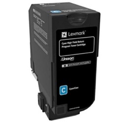 Lexmark oryginalny toner 84C2HC0, cyan, 16000s, return