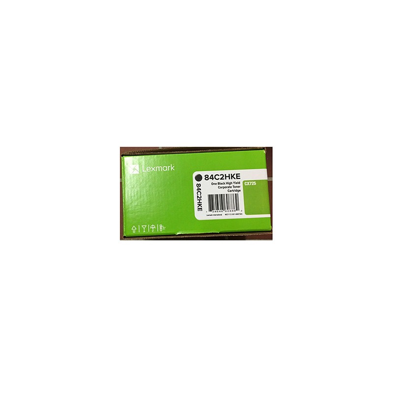 Lexmark oryginalny toner 84C2HKE, black, 25000s, high capacity, return
