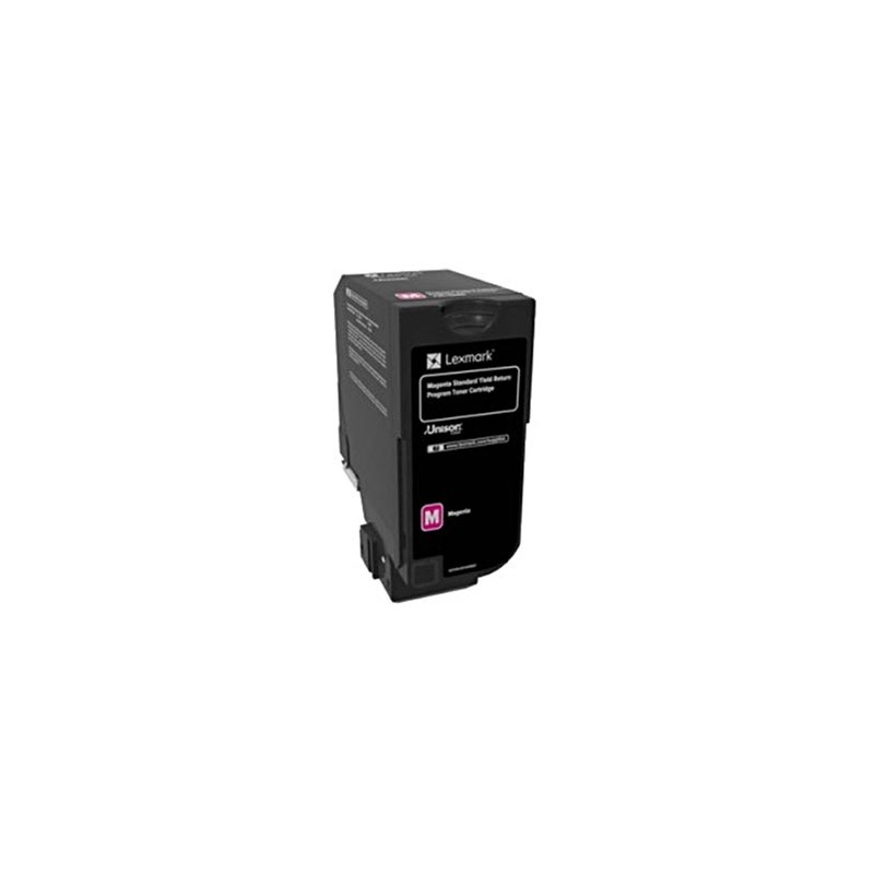 Lexmark oryginalny toner 84C2HM0, magenta, 16000s, return