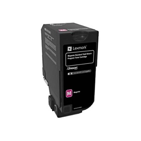 Lexmark oryginalny toner 84C2HM0, magenta, 16000s, return